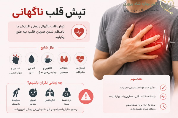 تپش قلب ناگهانی